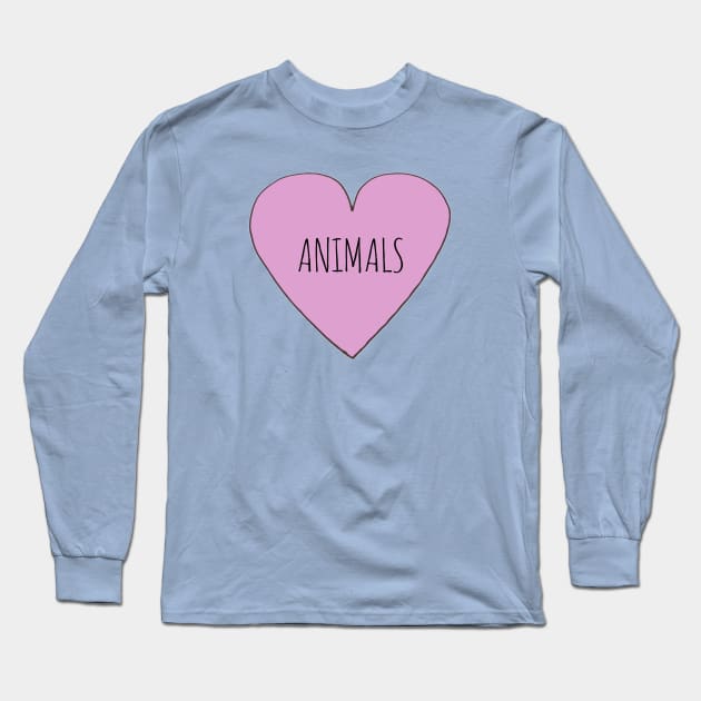 Animals Long Sleeve T-Shirt by wanungara